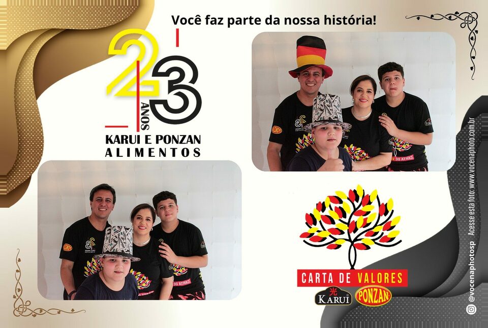 23 anos Karui e Ponzan Alimentos | Estrela D Oeste/SP