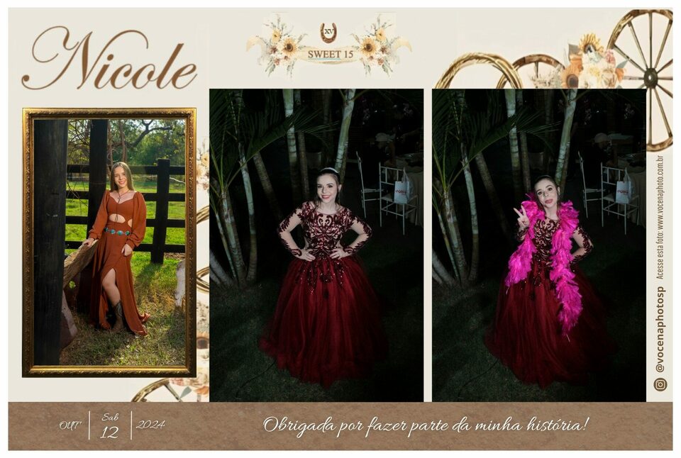 15 anos Nicole | Urânia/SP