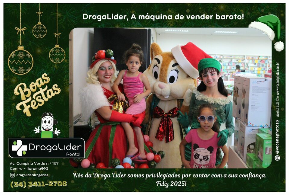 Comemoração de Natal da Drogalider Pontal | Iturama/MG