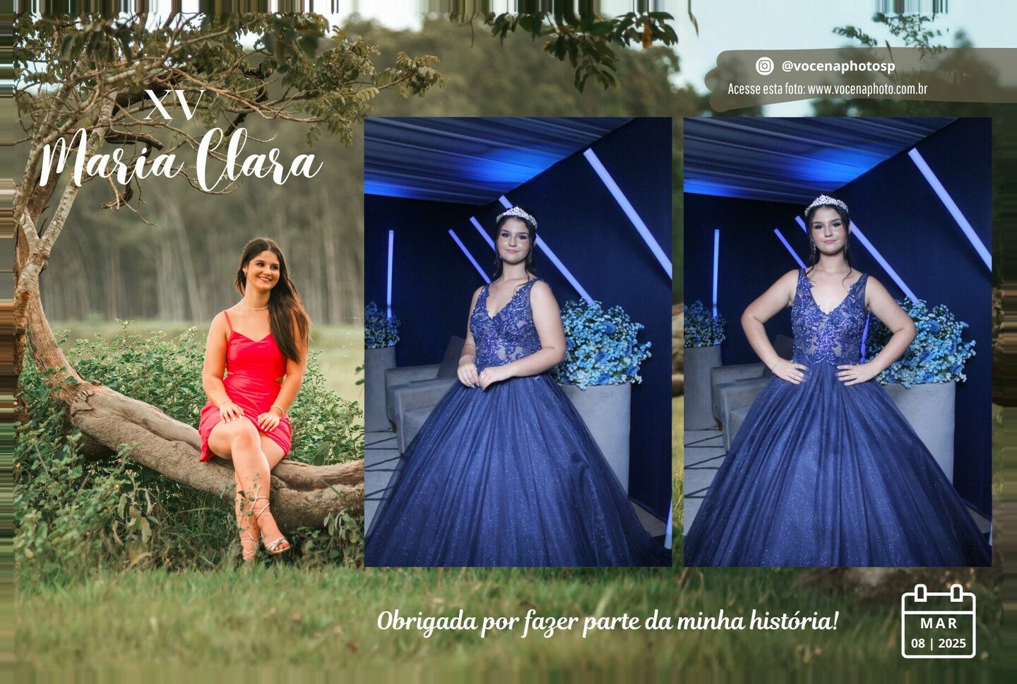15 anos Maria Clara | Ouroeste/SP