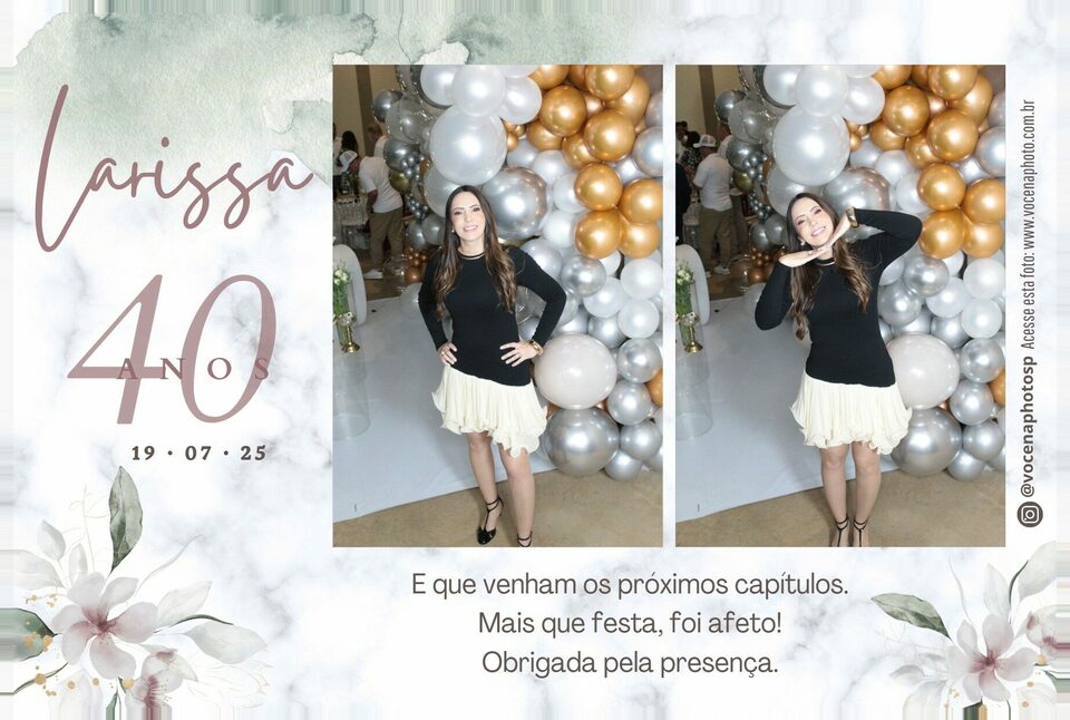 Larissa  40 Anos | Palmeira D Oeste/SP