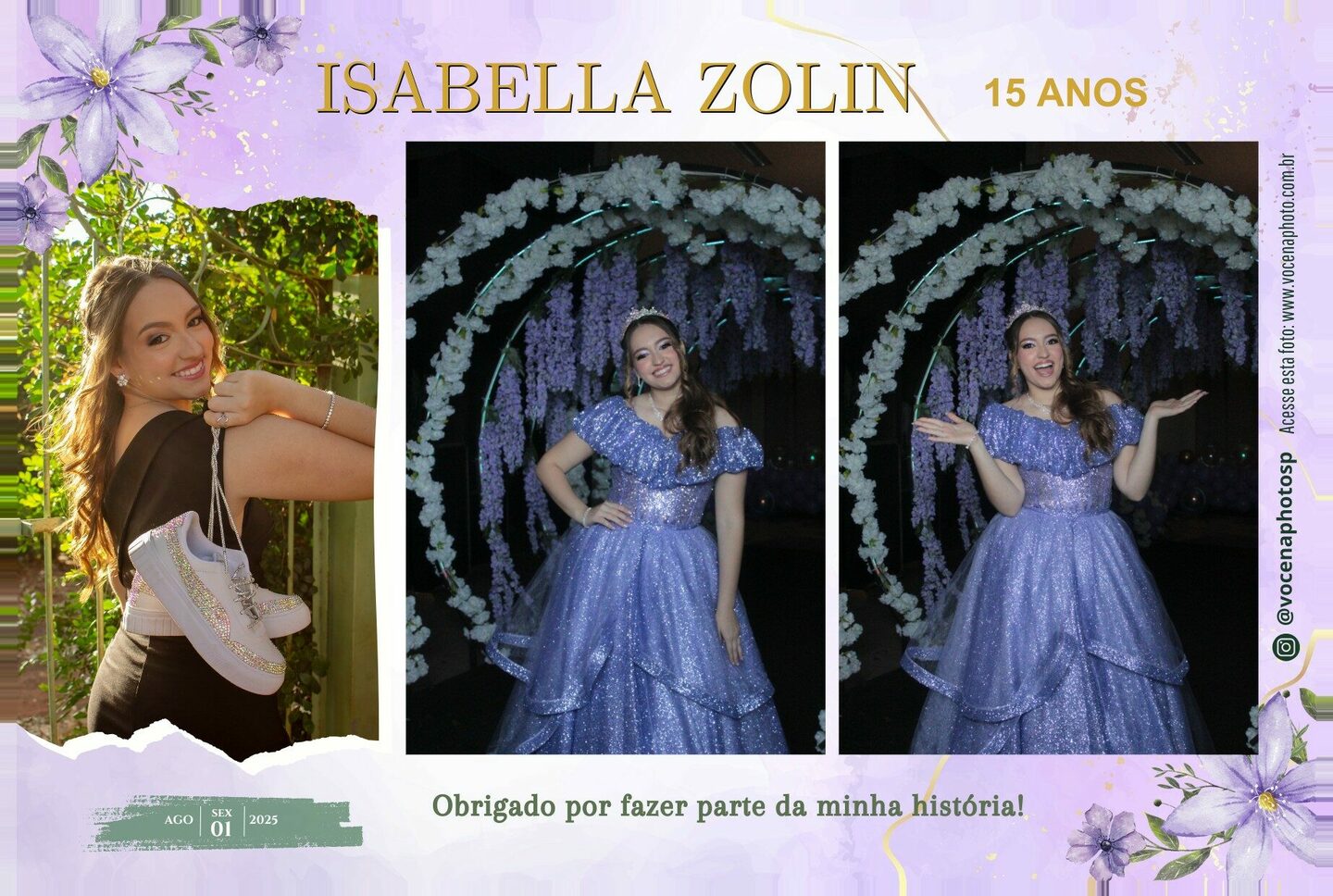 15 anos Isabella Zolin | Santa Fé do Sul/SP