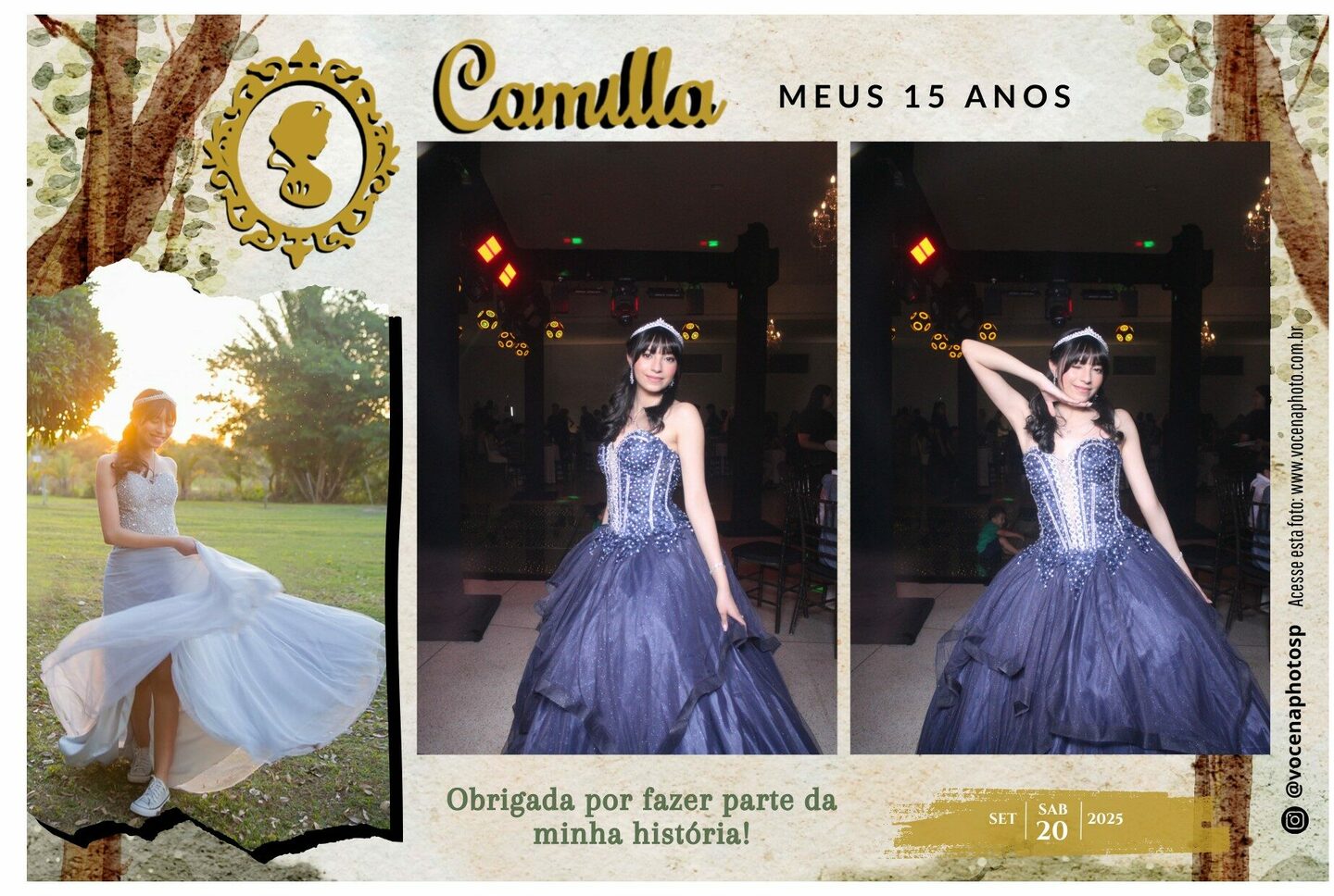 15 anos Camilla | Três Lagoas/MS