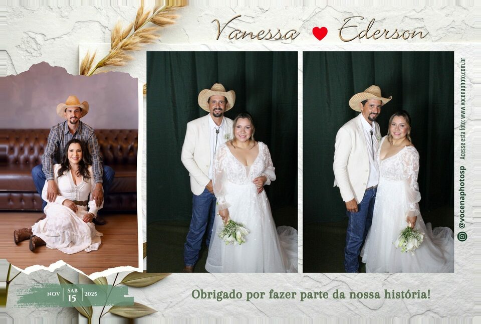 Casamento Vanessa e Ederson | Limeira D Oeste/MG