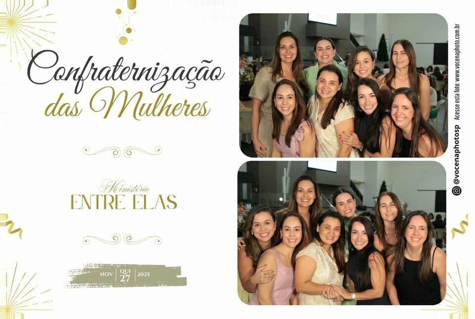 CONFRATERNIZAÇÃO DAS MULHERES - MINISTÉRIO ENTRE ELAS  | SANTA FÉ DO SUL/SP