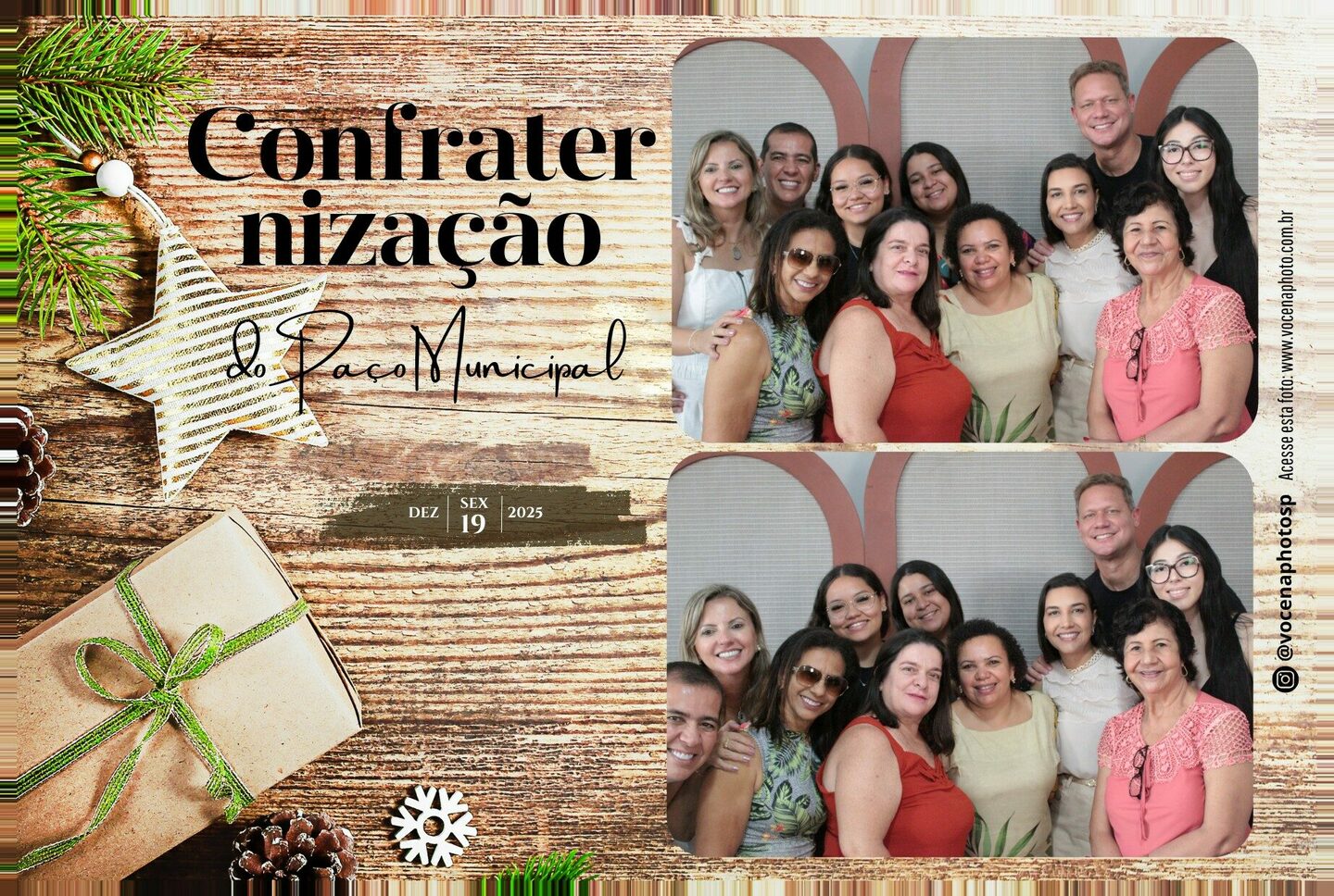 CONFRATERNIZAÇÃO DO PAÇO MUNICIPAL  | SANTA FÉ DO SUL/SP