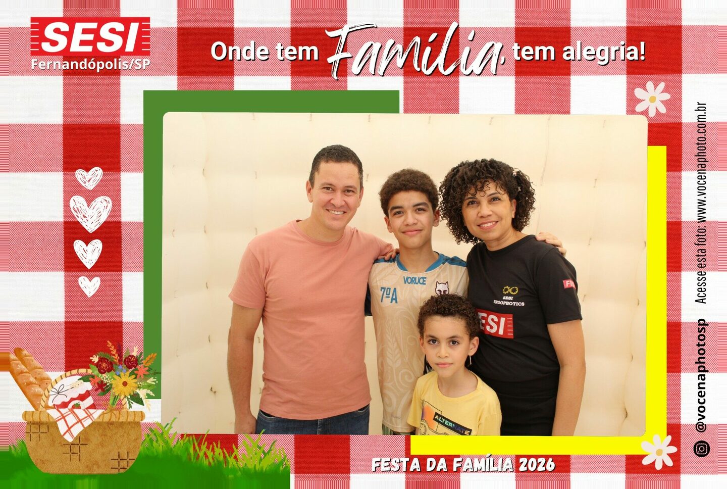Festa da Família Escola Sesi 2026| Fernandópolis/SP