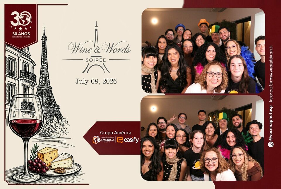 30 Anos América - Wine & Words 2026 | Fernandópolis/SP